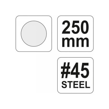 YATO Kerek ráspoly 250 mm / # 45 durva (YT-6221)