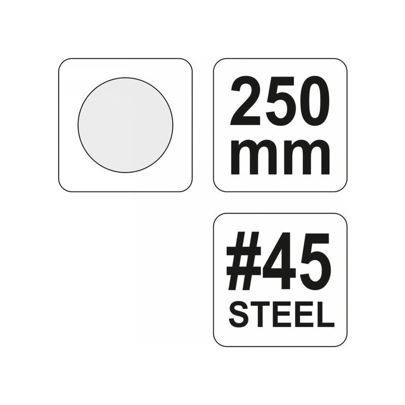 YATO Kerek ráspoly 250 mm / # 45 durva (YT-6221) YATO Kerek ráspoly 250 mm / # 45 durva (YT-6221)
