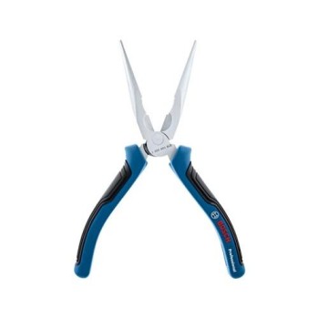 BOSCH Hosszúcsőrű fogó egyenes nagy nyomatékú 200 mm CrV (1600A01TH8)