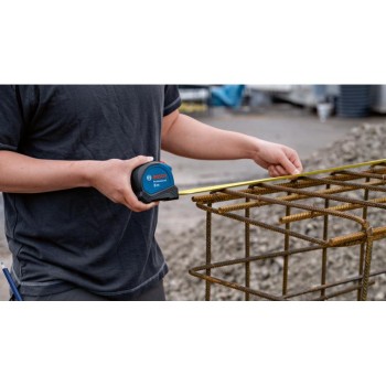 BOSCH Professional mérőszalag 8 m x 27 mm mágneses, kétoldalon skálázott, Autolock (1600A01V3S)