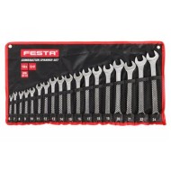 FESTA Csillag-villáskulcs készlet 18 részes 6-24 mm CrV Profi (17533F)