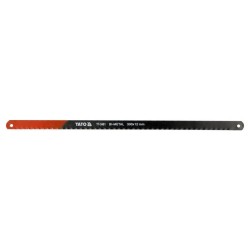 YATO Fémfűrészlap kézi 300/12 mm 24TPI bimetál (M2+6150) (2 db/cs) (YT-3461) YATO Fémfűrészlap kézi 300/12 mm 24TPI bimetál (M2+6150) (2 db/cs) (YT-3461)