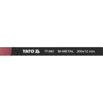 YATO Fémfűrészlap kézi 300/12 mm 24TPI bimetál (M2+6150) (2 db/cs) (YT-3461)
