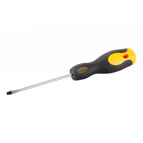 Csavarhúzó lapos 8 x 160 mm mágneses CrV (18107F) Csavarhúzó lapos 8 x 160 mm mágneses CrV (18107F)