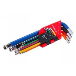 FESTA Gömbfejű imbuszkulcs készlet 9 részes 1,5-10 mm CrV (18500F) FESTA Gömbfejű imbuszkulcs készlet 9 részes 1,5-10 mm CrV (18500F)