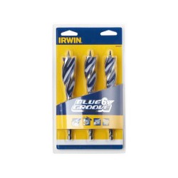 IRWIN Fafúró készlet 3 részes 100 mm bit Blue Groove 6x (1922006) IRWIN Fafúró készlet 3 részes 100 mm bit Blue Groove 6x (1922006)
