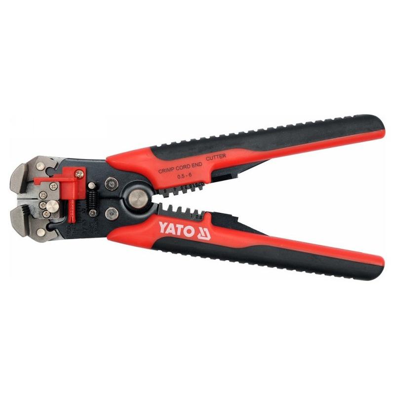 YATO Blankoló & krimpelő fogó 210 mm/0,2-6,0 mm2 (YT-2278)