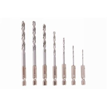 FESTA Csigafúró készlet 7 részes bit befogású HSS (20316F)