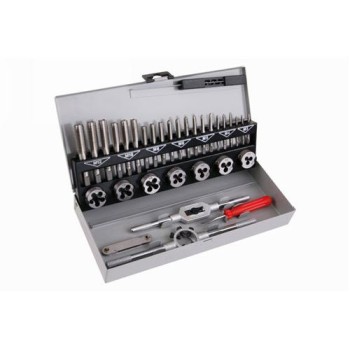 FESTA Menetfúró és metsző készlet (kézi) 32 részes HSS M3-M12-ig (20391F)