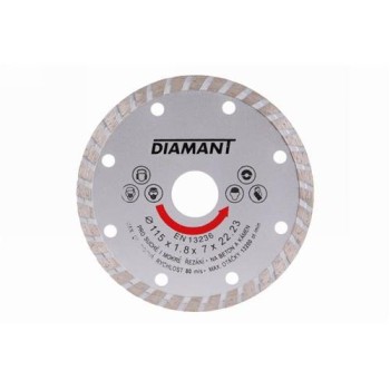 DIAMANT Gyémánt vágókorong 115 x 1,8 x 7,0 x 22,2 mm turbo (21135F)