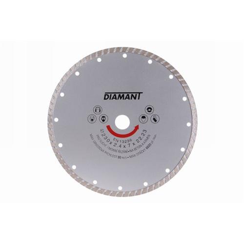 DIAMANT Gyémánt vágókorong 230 x 2,4 x 7,0 x 22,2 mm turbo (21190F)