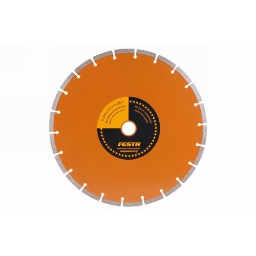 FESTA gyémánt vágókorong 300 x 3,5 x 25,4 mm – szegmentált, 21324F