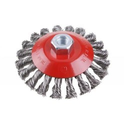 FESTA Döntött sodrott körkefe M14 115 mm acél (21909F) FESTA Döntött sodrott körkefe M14 115 mm acél (21909F)