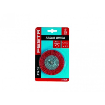 FESTA Csapos körkefe 75 mm nylon (21936F)