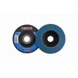 FESTA Lamellás csiszolókorong 115 x 22,2 mm / P60 inox (22141F) FESTA Lamellás csiszolókorong 115 x 22,2 mm / P60 inox (22141F)