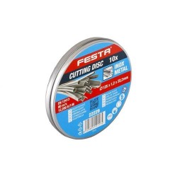 FESTA Vágókorong fémre fém dobozban 115 x 1 x 22,2 mm (10db/cs) (22228F) FESTA Vágókorong fémre fém dobozban 115 x 1 x 22,2 mm (10db/cs) (22228F)