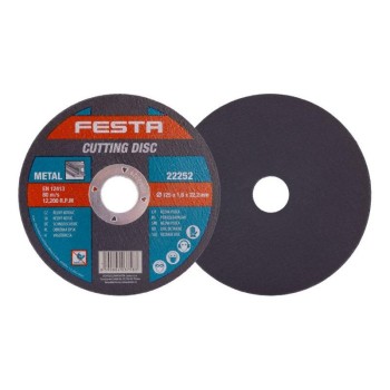 FESTA Vágókorong fémre 125 x 1,6 x 22,2 mm (22252F)