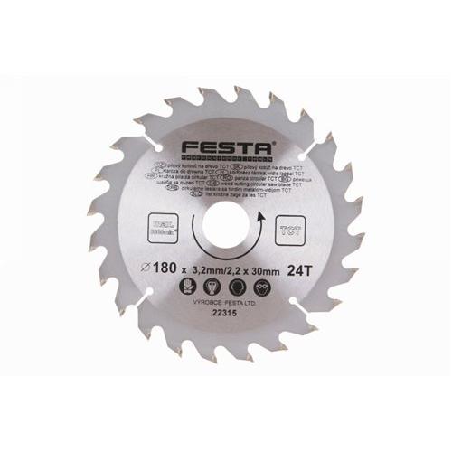 FESTA Fűrésztárcsa fához 180 x 30 x 2,2 mm / 24T (22315F)