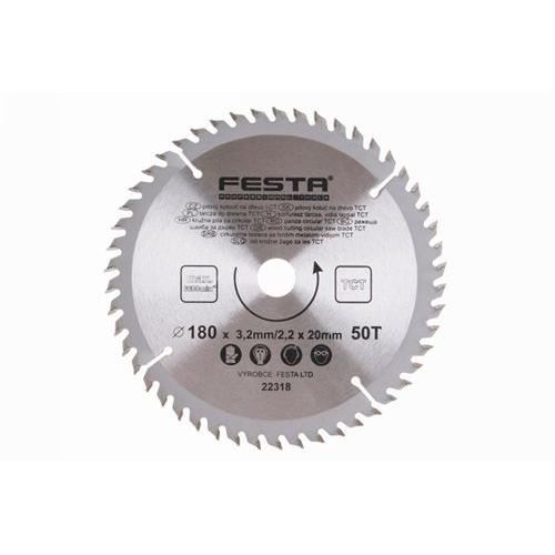 FESTA Fűrésztárcsa fához 180 x 20 x 2,2 mm / 50T (22318F)