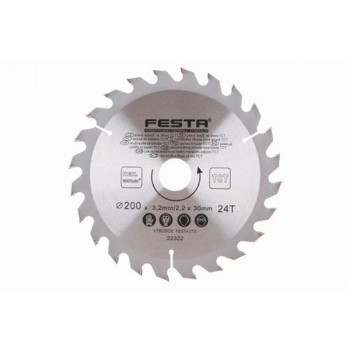 FESTA Fűrésztárcsa fához 200 x 30 x 2,2 mm / 24T (22322F)