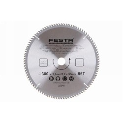 FESTA Fűrésztárcsa fához 300 x 30 x 2,2 mm / 96T (22345F) FESTA Fűrésztárcsa fához 300 x 30 x 2,2 mm / 96T (22345F)