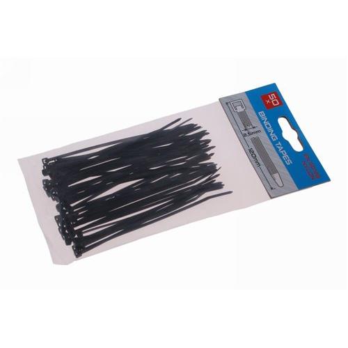 Kábelkötegelő 120 x 2,5 mm fekete (50 db/cs) (23810F) Kábelkötegelő 120 x 2,5 mm fekete (50 db/cs) (23810F)