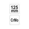 YATO Ívelt önzáró fogó 125 mm CrMo (YT-2449)