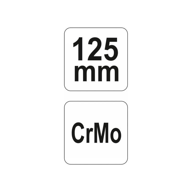 YATO Ívelt önzáró fogó 125 mm CrMo (YT-2449)