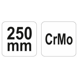 YATO Ívelt önzáró fogó 250 mm CrMo (YT-2451) YATO Ívelt önzáró fogó 250 mm CrMo (YT-2451)