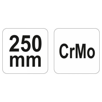 YATO Ívelt önzáró fogó 250 mm CrMo (YT-2451)