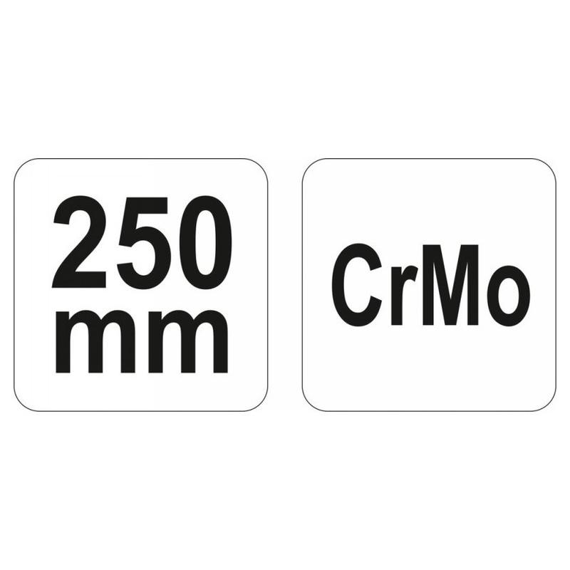 YATO Ívelt önzáró fogó 250 mm CrMo (YT-2451)
