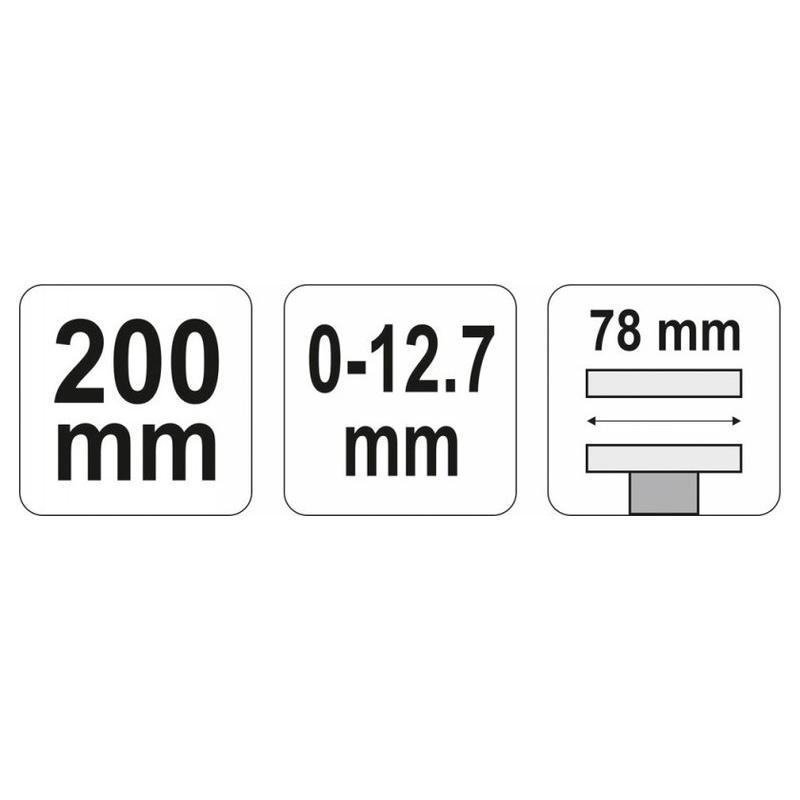 YATO Lapos önzáró fogó 200 mm (YT-2463) YATO Lapos önzáró fogó 200 mm (YT-2463)