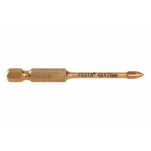 FESTA Üveg- és csempefúrószár 4 mm bit befogású (24780F) FESTA Üveg- és csempefúrószár 4 mm bit befogású (24780F)