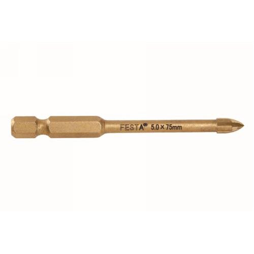 FESTA Üveg- és csempefúrószár 5 mm bit befogású (24781F) FESTA Üveg- és csempefúrószár 5 mm bit befogású (24781F)