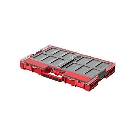 QBRICK SYSTEM ONE Organiser L Red Ultra HD szivacs betétes (256601)