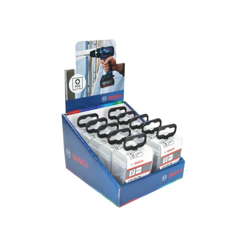 BOSCH Bithegy PZ2 x 25 mm 1/4' Tic Tac dobozban Extra Hard (25 db/cs) (2607002798)