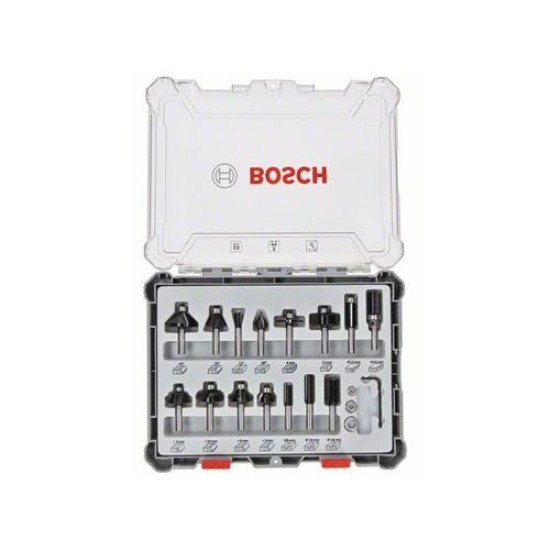 BOSCH Marószár készlet befogatás: 8 mm, 15 db (2607017472)