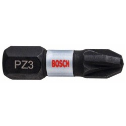 BOSCH Bithegy PZ3 x 25 mm 1/4' Impact Control (2 db/cs) (2608522402) BOSCH Bithegy PZ3 x 25 mm 1/4' Impact Control (2 db/cs) (2608522402)