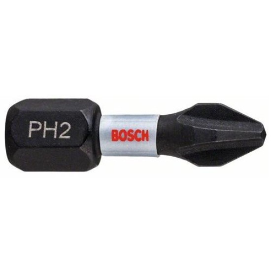 BOSCH Bithegy PH2 x 25 mm 1/4' Impact Control (2 db/cs) (2608522403)