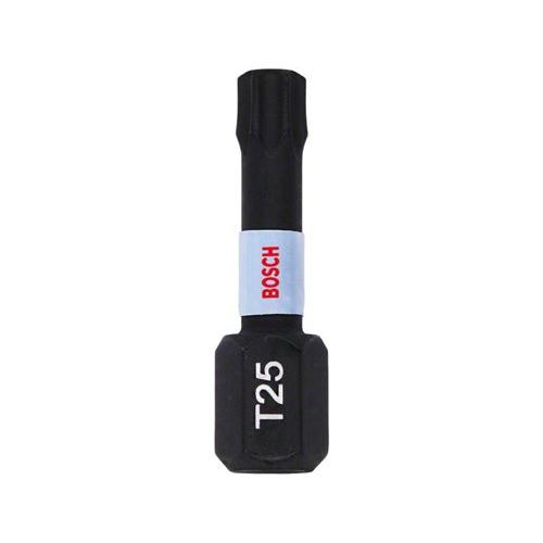 BOSCH Bithegy Torx T25 x 25 mm 1/4' Impact Control (2 db/cs) (2608522475) BOSCH Bithegy Torx T25 x 25 mm 1/4' Impact Control (2 db/cs) (2608522475)