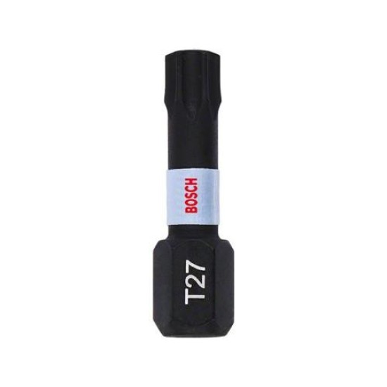 BOSCH Bithegy Torx T27 x 25 mm 1/4' Impact Control (2 db/cs) (2608522476)