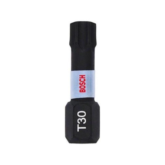 BOSCH Bithegy Torx T30 x 25 mm 1/4' Impact Control (2 db/cs) (2608522477)