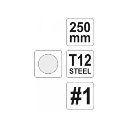 YATO Kerek reszelő 250 mm / #1 durva (YT-6227)