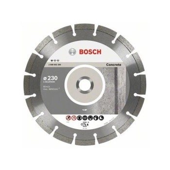 BOSCH Gyémánt vágókorong 230 x 2,3 x 10 x 22,2 mm szegmentált Standard for Concrete (10 db/cs) (2608603243)