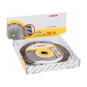 BOSCH Gyémánt vágókorong 230 x 2,6 x 10 x 22,2 mm szegmentált Standard for Universal (10 db/cs) (2608615066)