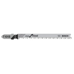 BOSCH Dekopírfűrészlap fához T 101 B 100/2,7 mm (5 db/cs) (2608630030) BOSCH Dekopírfűrészlap fához T 101 B 100/2,7 mm (5 db/cs) (2608630030)