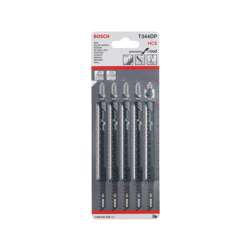 BOSCH Dekopírfűrészlap fához T 344 DP 152/4,0 mm (5 db/cs) (2608633A36) BOSCH Dekopírfűrészlap fához T 344 DP 152/4,0 mm (5 db/cs) (2608633A36)