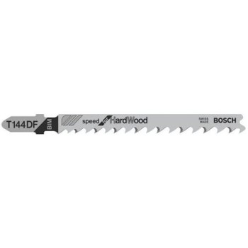 BOSCH Dekopírfűrészlap keményfához T 144 DF 100/4,0-5,2 mm bimetál (5 db/cs) (2608634567)