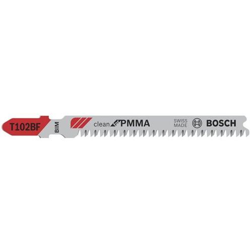 BOSCH Dekopírfűrészlap PVC-hez T 102 BF 92/1,8 mm bimetál (3 db/cs) (2608636780) BOSCH Dekopírfűrészlap PVC-hez T 102 BF 92/1,8 mm bimetál (3 db/cs) (2608636780)