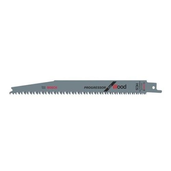 BOSCH Szablyafűrészlap fához S 2345 X 200 mm / 6-10TPI Progressor for Wood (2 db/cs) (2608654403)